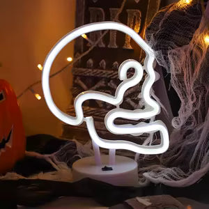 💀 LED Skull – Halloween Decoration 🎃